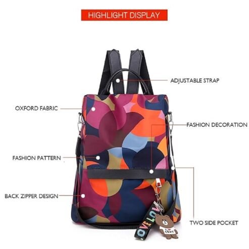 Women Girl MIni Small Backpack